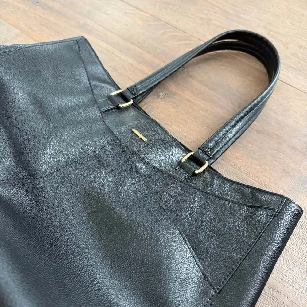 Lovelook 15.6” Shoulder Bag Work Purse~ Waterproof, Black~ Office Briefcase, Lap